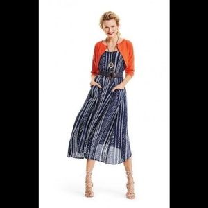 CAbi Margherita Dress in Navy